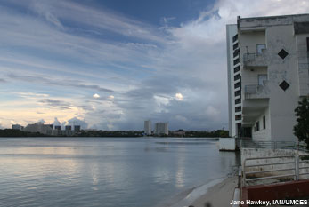 developed coastline